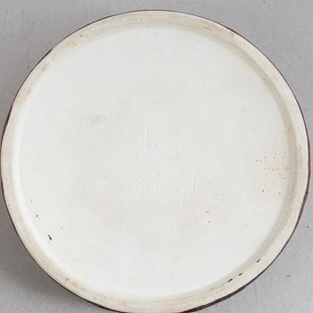 Stig Lindberg, skålar, 3 st, Gustavsbergs Studio, 1969-82, samt fat "Endiv".
