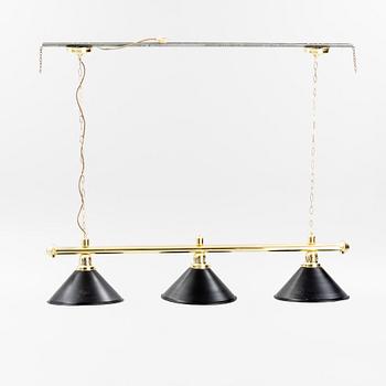 Biljardbelysning, 1900-tal.