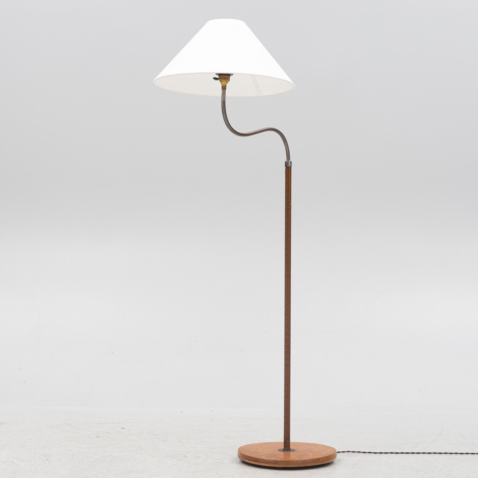 Gustaf Axel Berg, a 1940's/50's floor lamp.