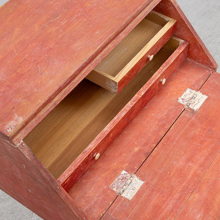 A 19th century Gustavian style secretaire.