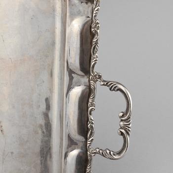 BRICKA, silver, Mexico, 1900-tal, vikt ca 1570 gram.