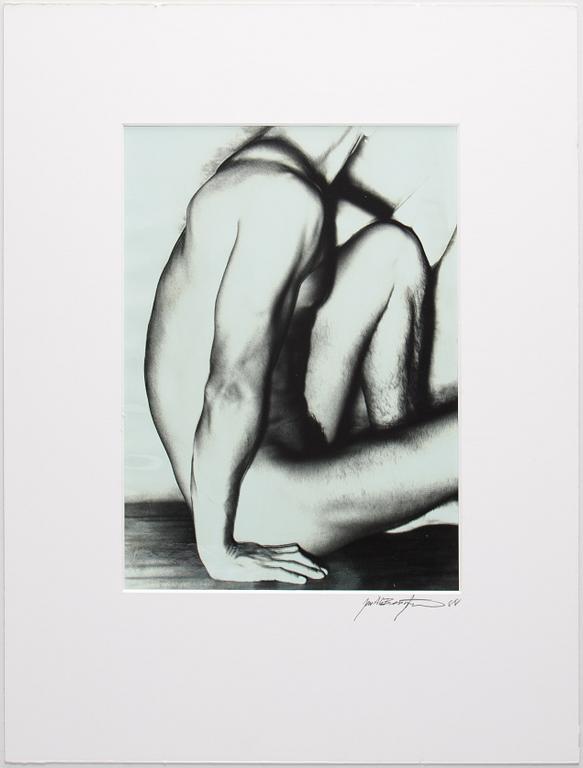 Jan Bengtsson, a photograph, signed and dated -88 on the passepartout and veso.