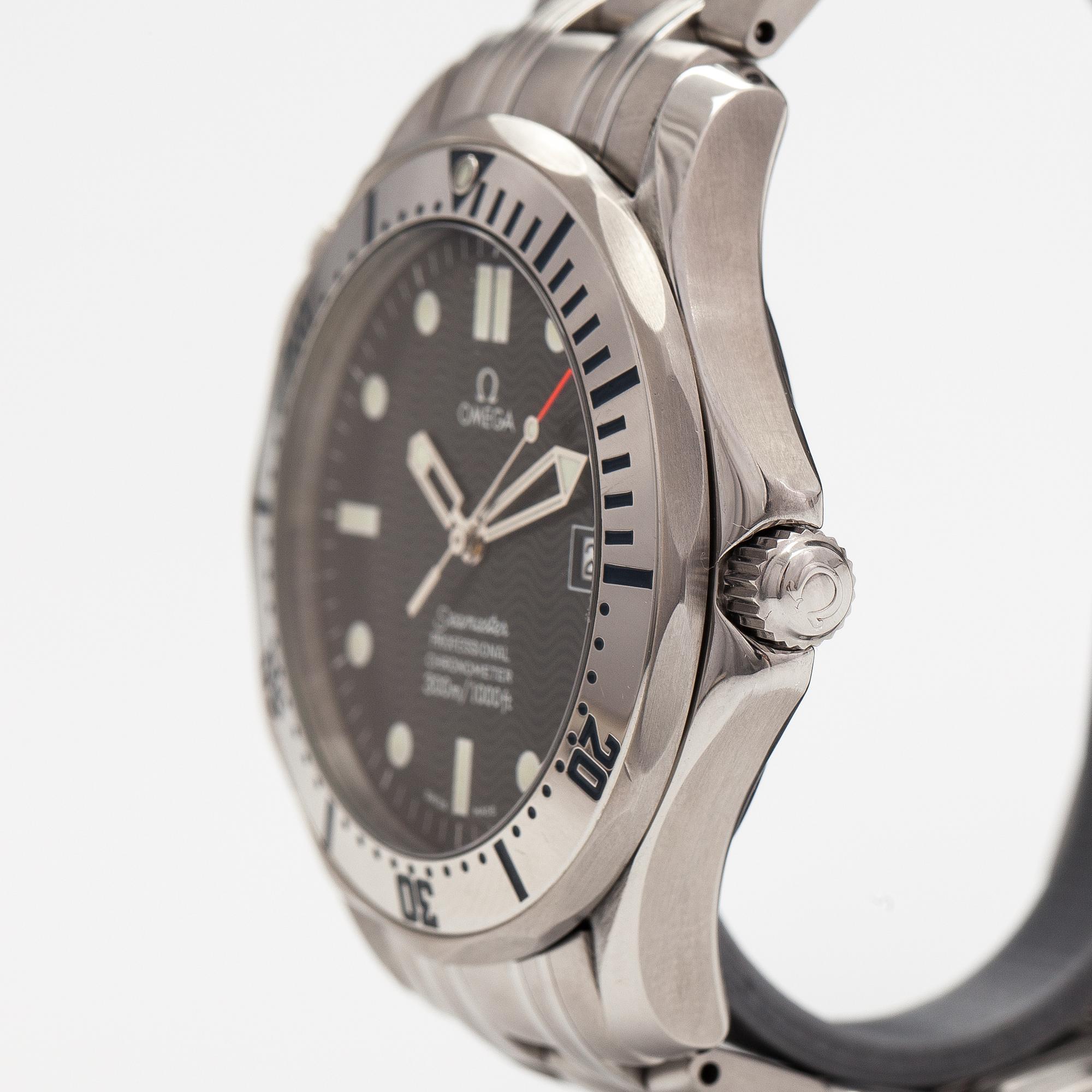 Omega, Seamaster, 300m, wristwatch, 41 mm.