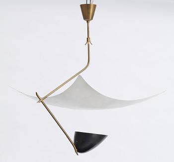 An Angelo Lelli 'Suspended ceiling light', Italy 1950's.