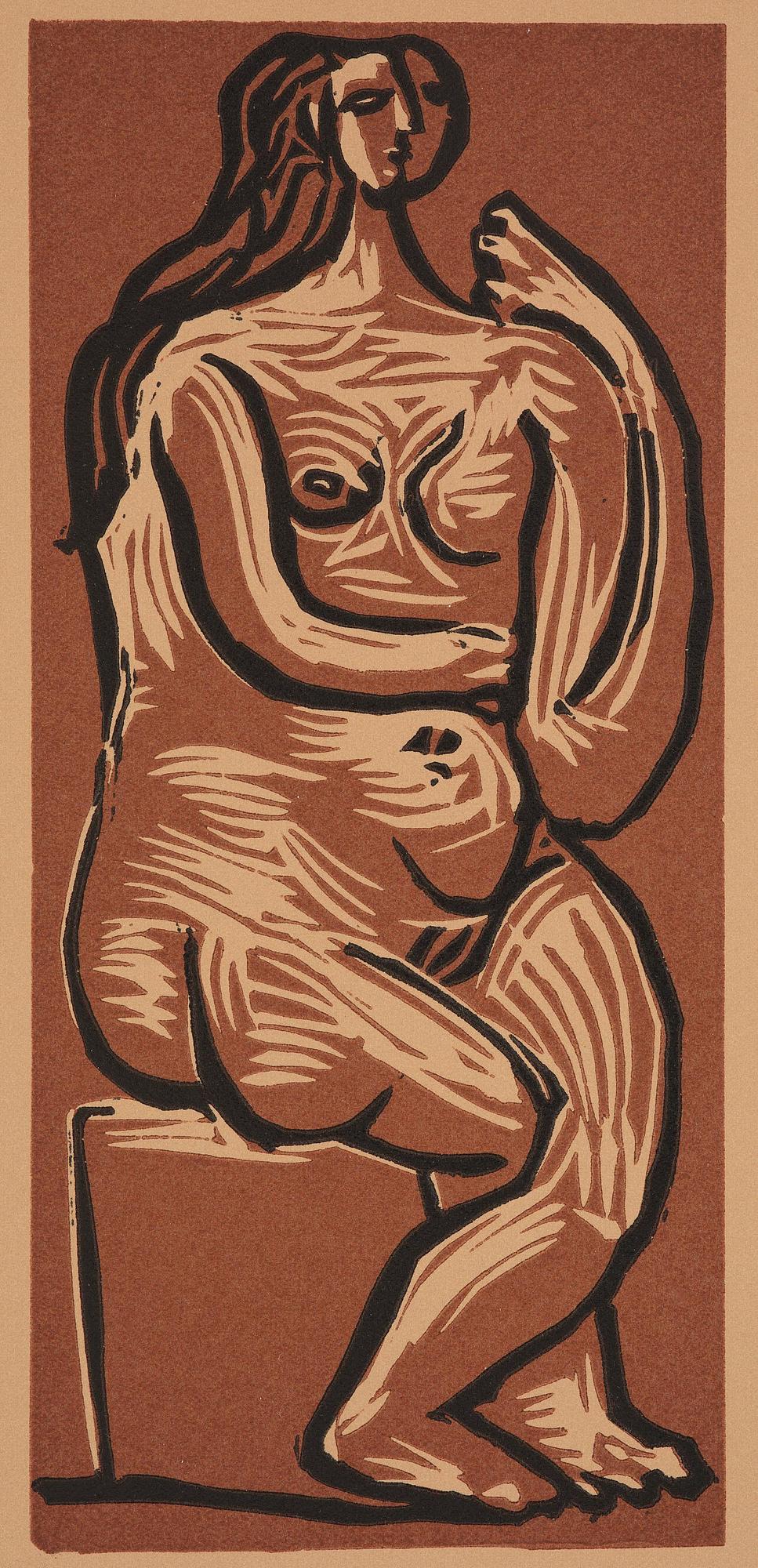 Pablo Picasso, "Nu Assis".