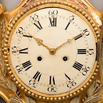 A 19th Century Swedish wall clock.