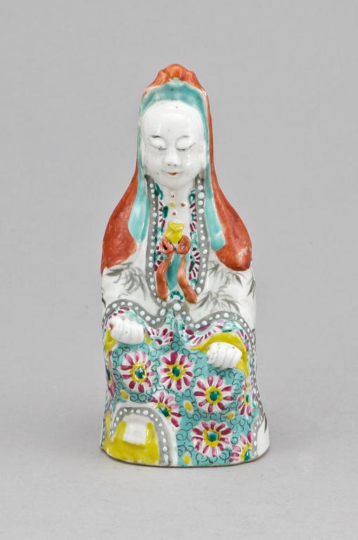 FIGURIN, porslin, Kina, 1800-tal.