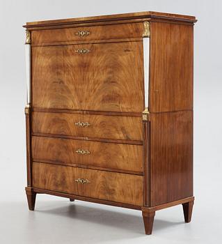 A Swedish Empire secretaire by C. H. Blom, master 1796.