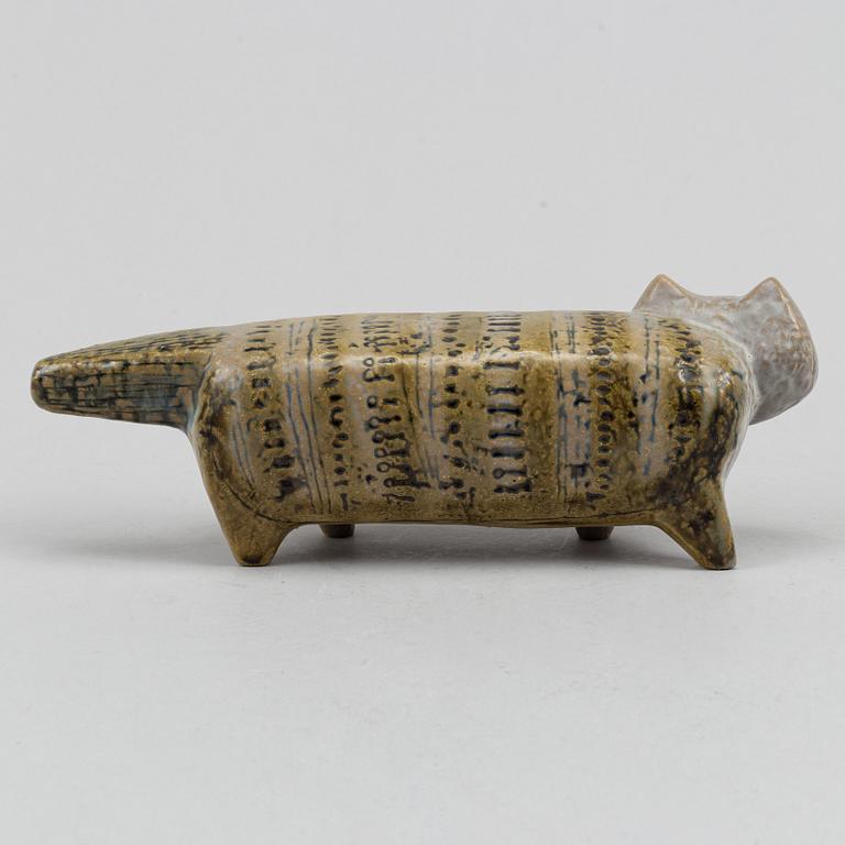 Lisa Larson, two stoneware figurines, Gustavsberg.