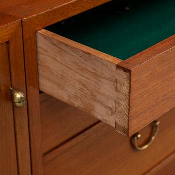 JOSEF FRANK, three model 2112 mahogany shelves, Svenskt Tenn, Sweden.