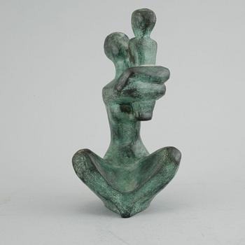 JONAS FRÖDING, a bronze sculpture, signed.