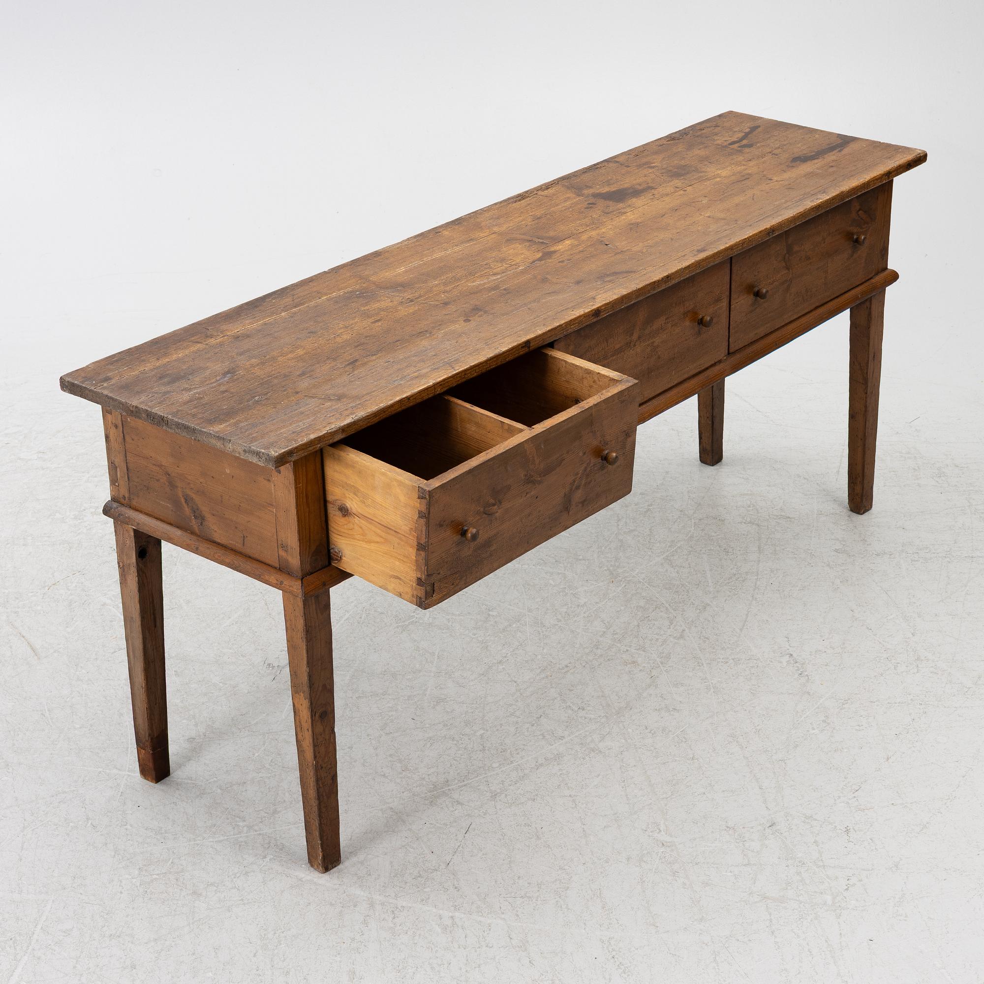 A sideboard, 19th century.