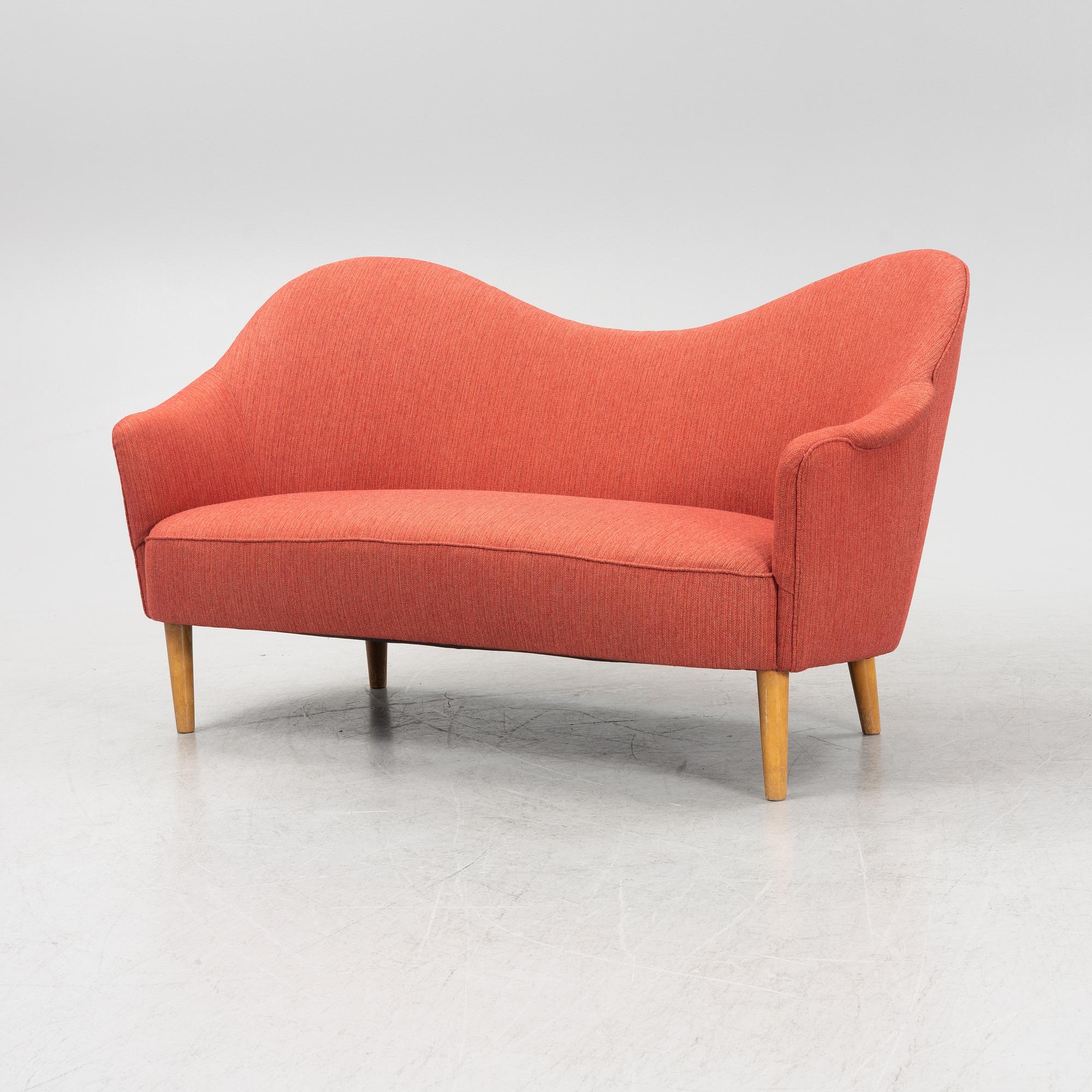 Carl Malmsten, a 'Samspel' sofa, second half of the 20th Century.