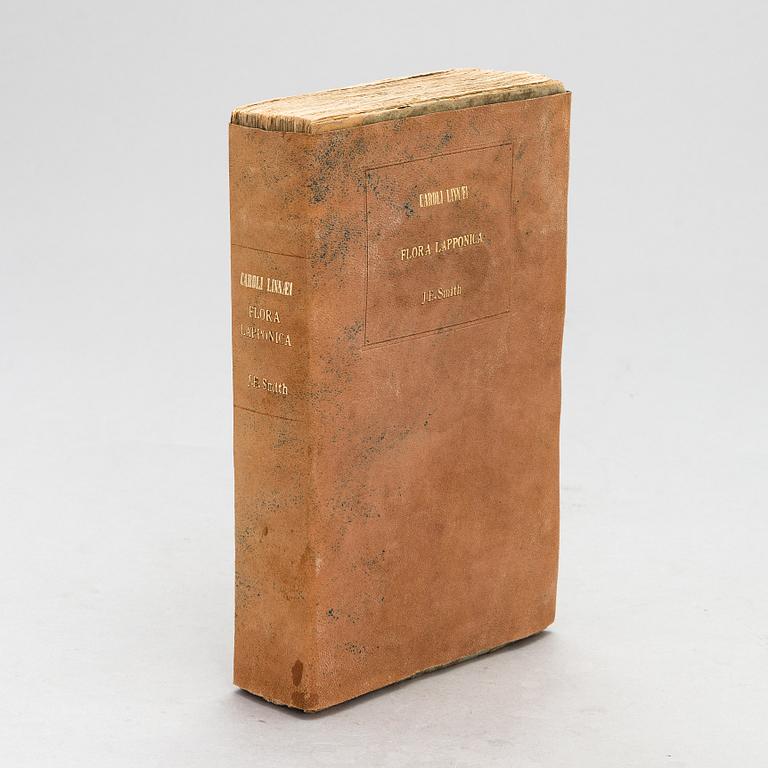 Carl von Linné, Flora Lapponica, J.E Smith, 1792, bok.