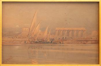 Augustus Osborne Lamplough, View from the Nile.