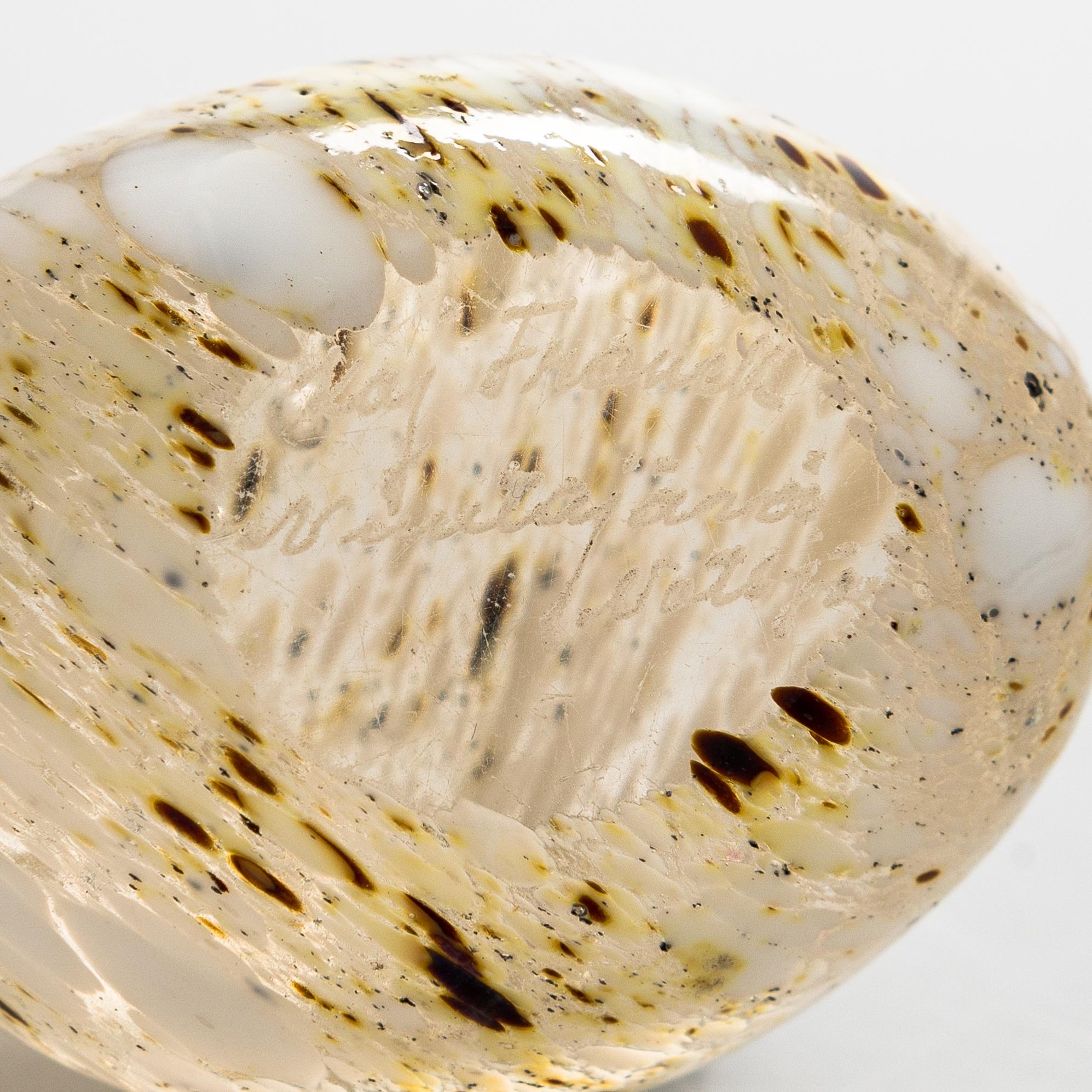 Kaj Franck, an 'Art Kiwi' glass bird signed Kaj Franck Nuutajärvi Notsjö.