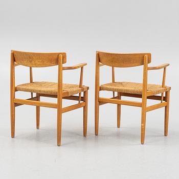 Børge Mogensen, a pair of armchairs, "Öresund", Karl Andersson & Söner, second half of the 20th century.