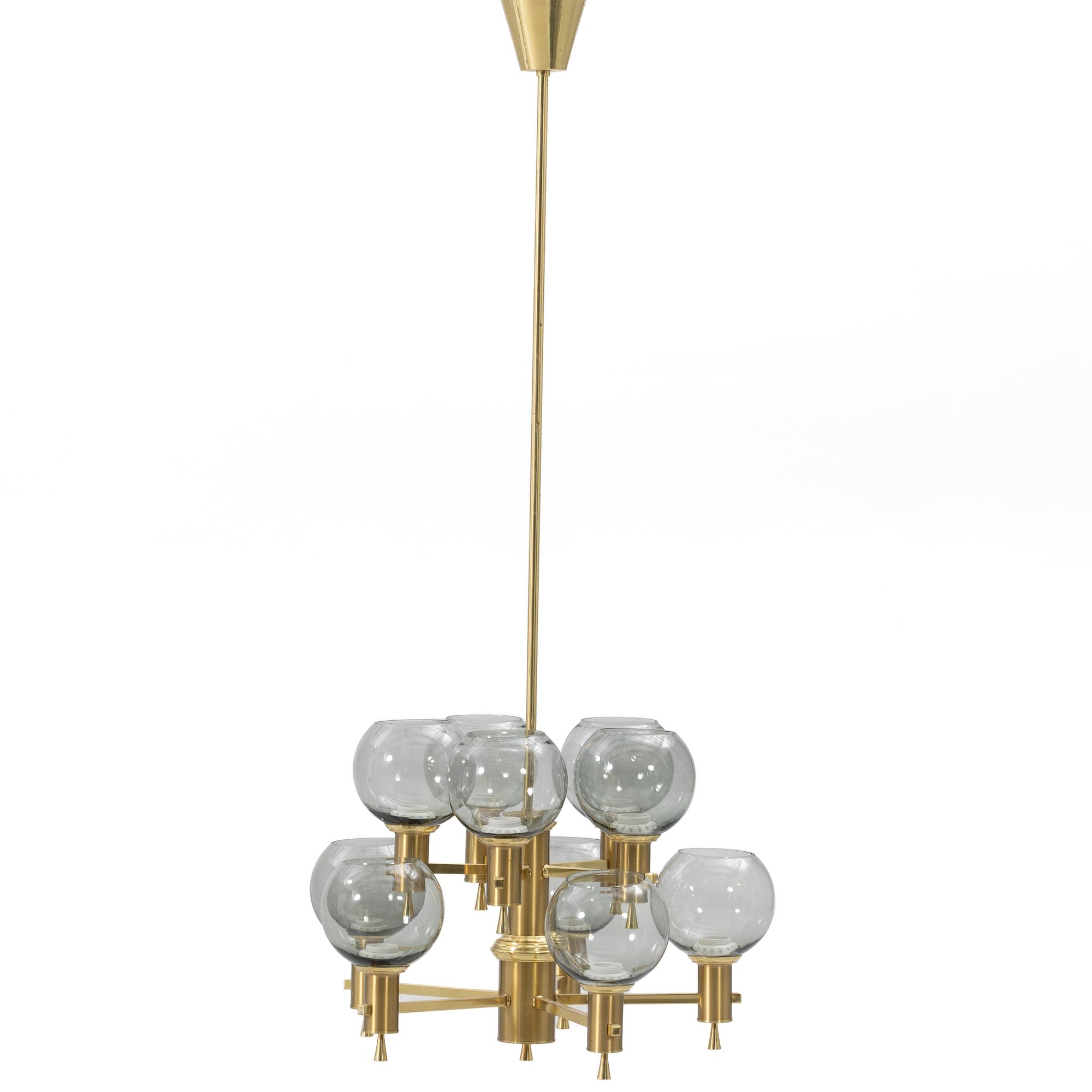 Erik Wärnå, ceiling lamp, EWÅ, Värnamo, second half of the 20th century.
