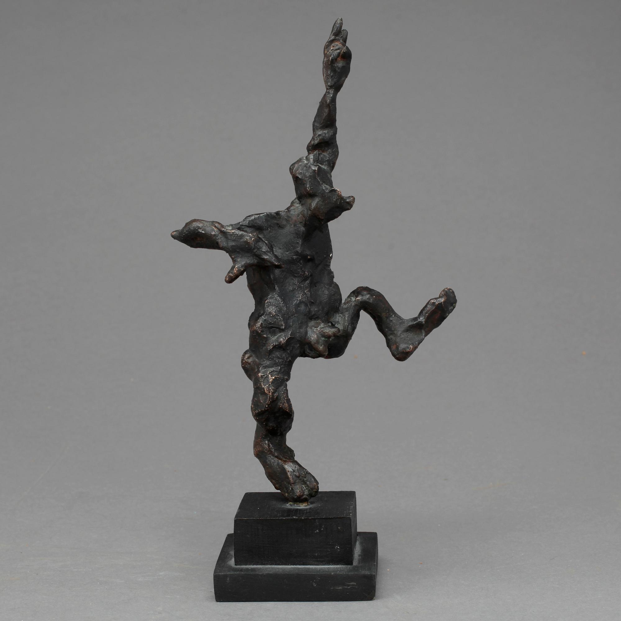 STURE COLLIN, figurin, brons, signerad och numrerad 6/6.