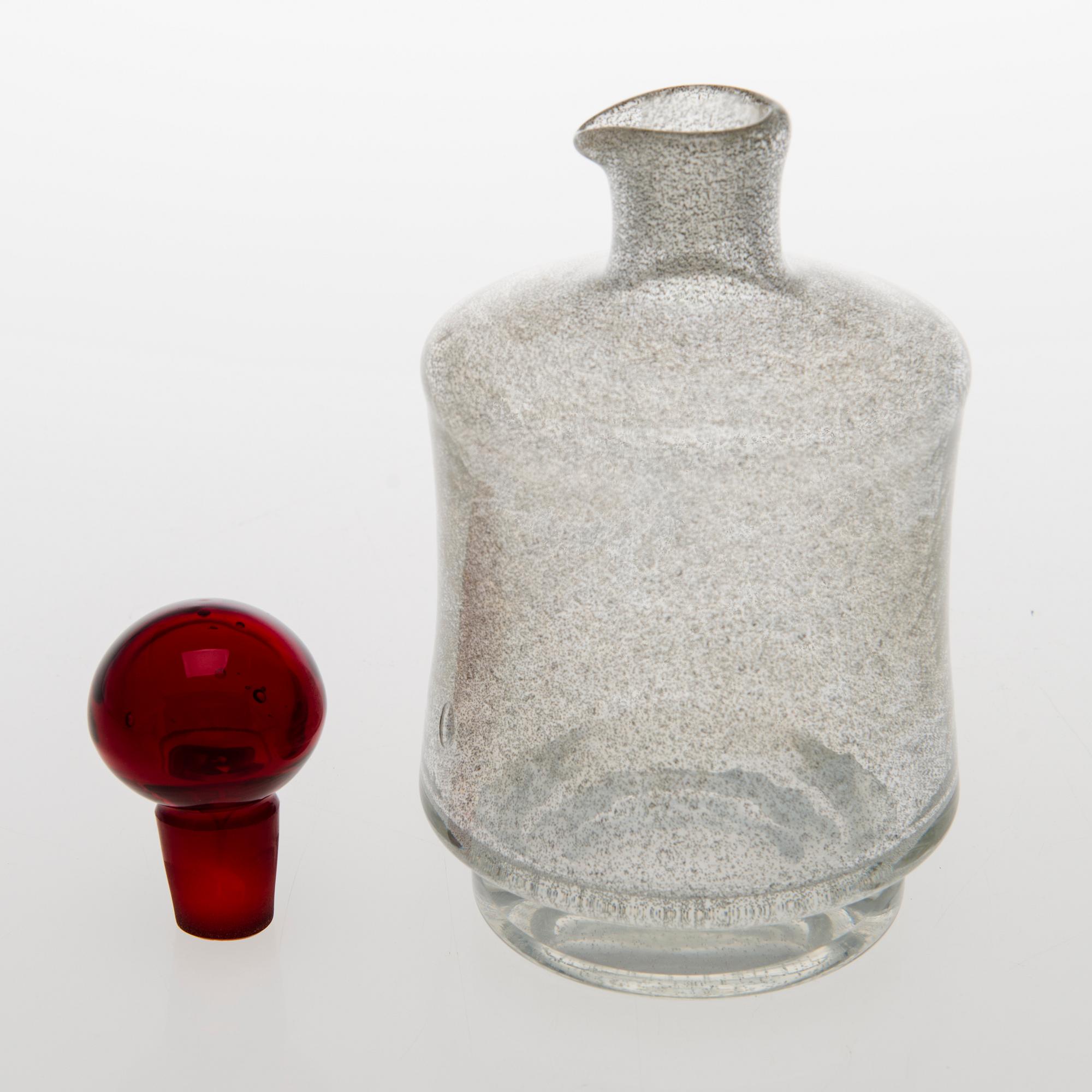 TAMARA ALADIN, KARAFF, glas, "Star", Riihimäen Lasi, 1963-65.
