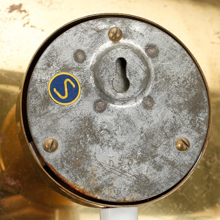 VÄGGLAMPOR, troligen Karlskrona Lampfabrik, 1960-tal.