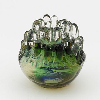 Göran Wärff, ljuslykta, glas, "Polar", Kosta Boda.