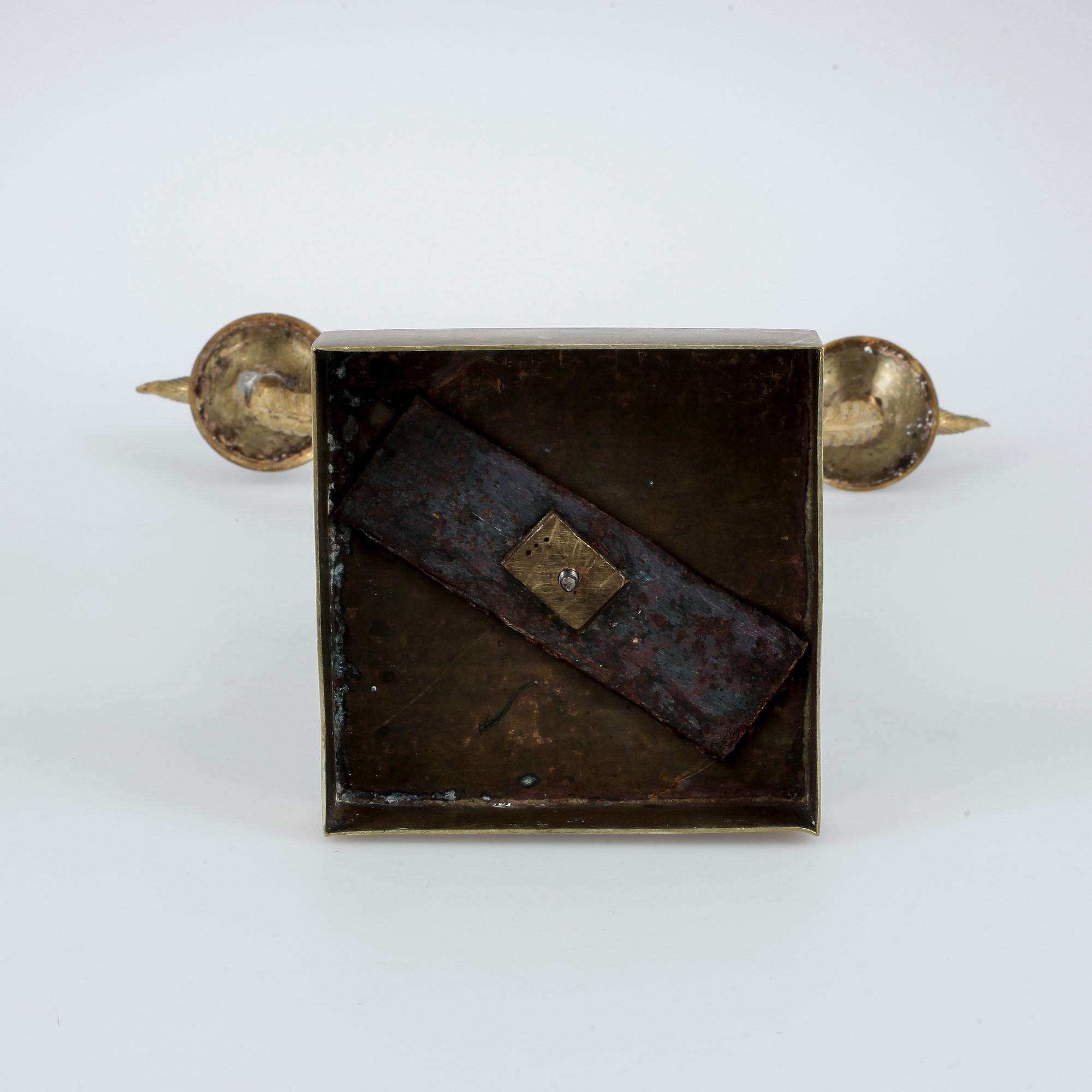 KANDELABER, senempire, 1800-talets första hälft/mitt.