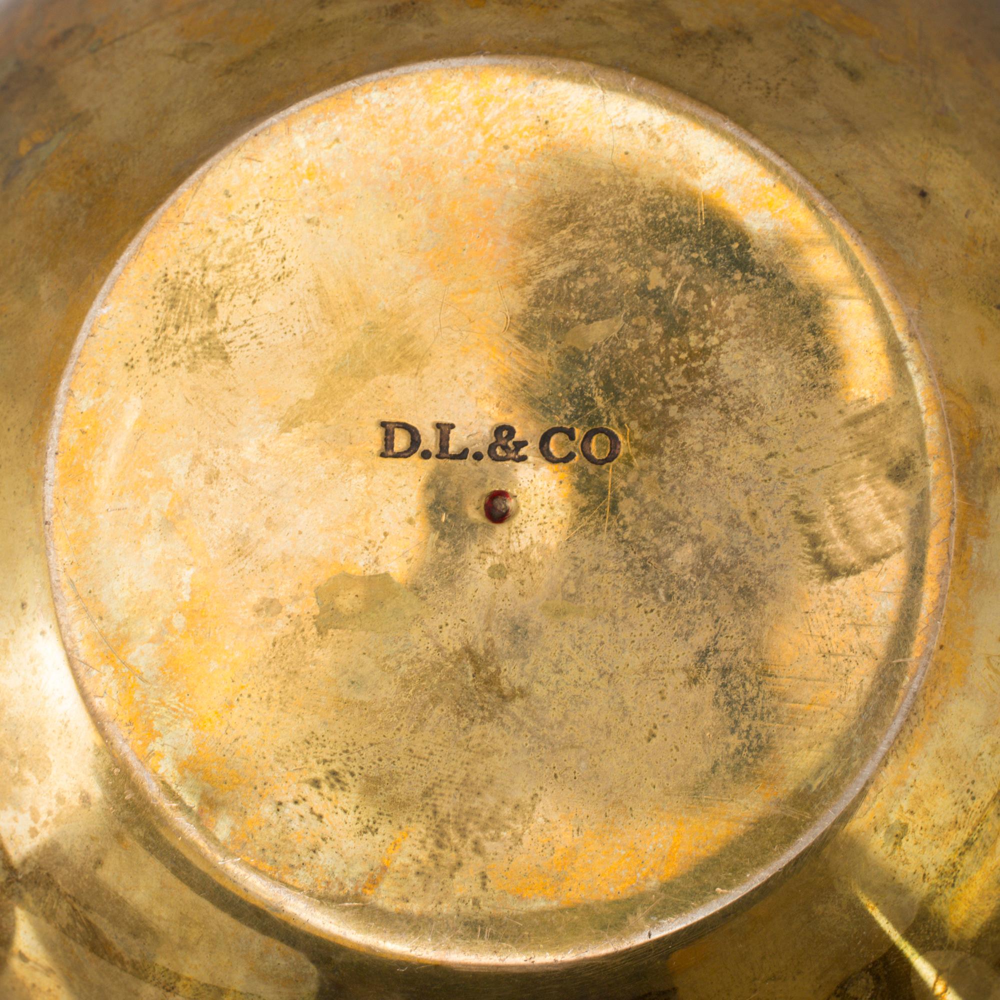 ISHINK, mässing, D.L. & Co, USA, sent 1900-tal.