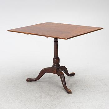 A folding table, first half of the 19th century.