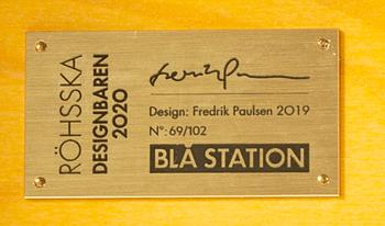 FREDRIK PAULSEN, "Röhsska"Designbaren, chair, Blå Station 2020, Chair 69/102.