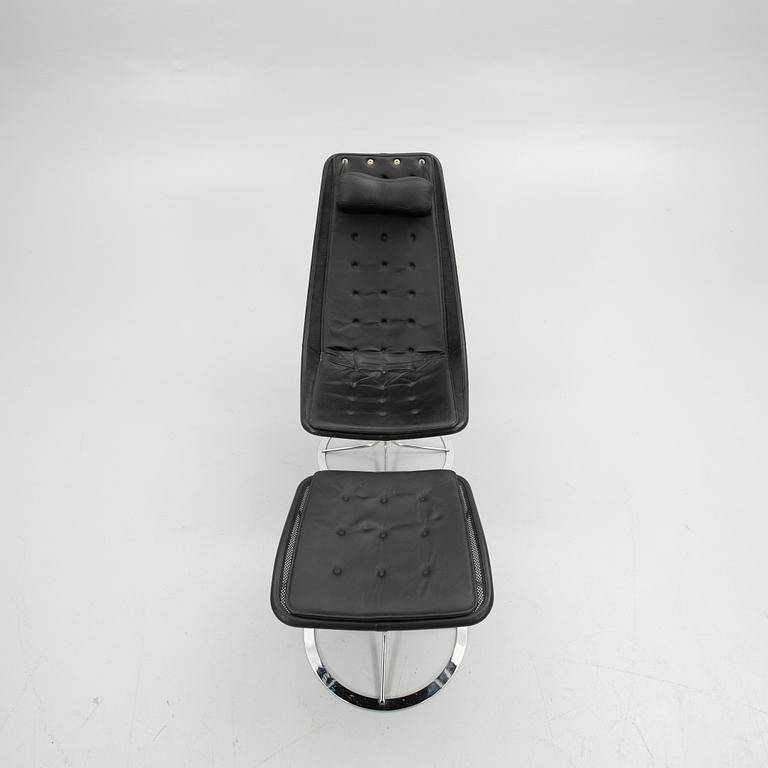 Bruno Mathsson, armchair with footstool, "Jetson".