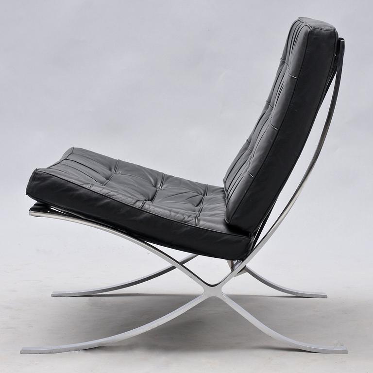 FÅTÖLJ, "Barcelona", Mies van der Rohe, Knoll, 1970-tal.