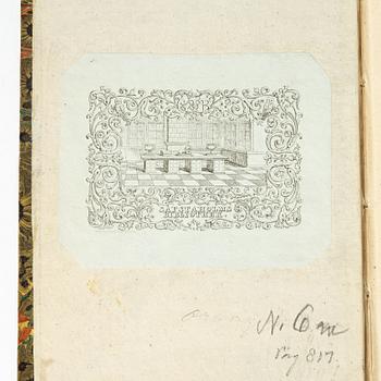 On Africa, Arabia, America, China etc., beautifully bound, from Säfstaholm.