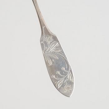 A 148-piece silver cutlery service, 'Tornedal', various makers, Sweden, 1930-75.