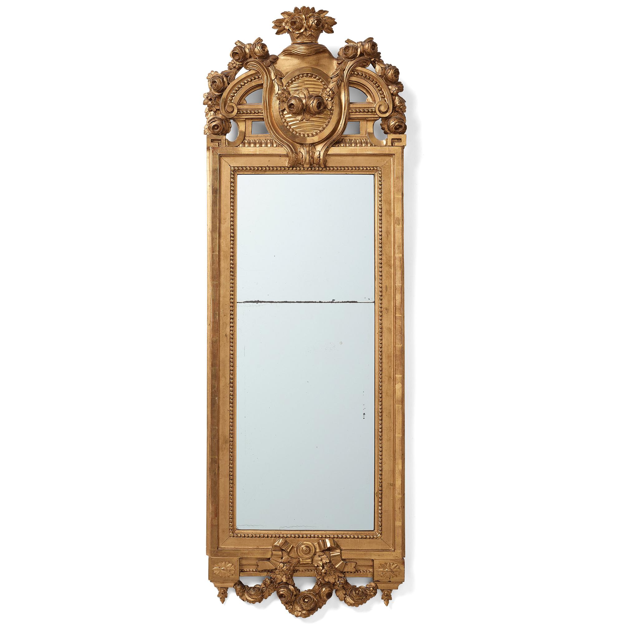 SPEGEL, gustavianskt stockholmsarbete, 1700-talets slut.