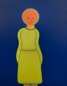 MARI SUNNA, a signed and dated oil on canvas.