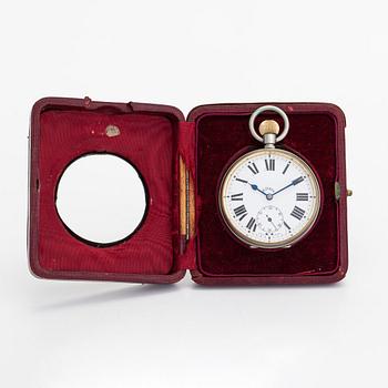 Travel watch/pocket watch, 66 mm.