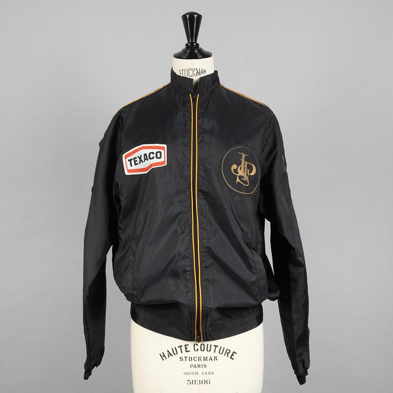 A jacket, provenance Ronnie Peterson.