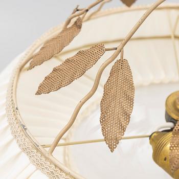 Swedish Modern, a ceiling lamp, attributed to Corona Belysningskultur, Stockholm, 1940s.