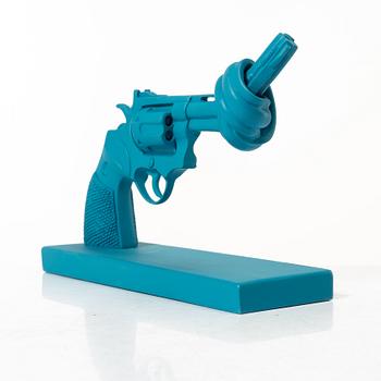 Non-Violence Art Project, "Non-Violence Twilight Blue".