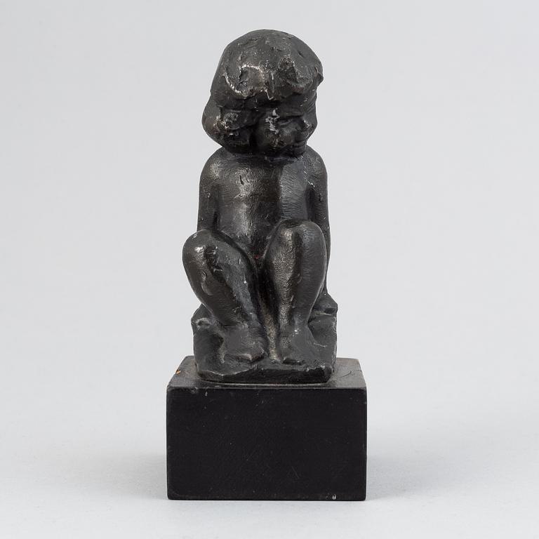 Carl-Einar Borgström, skulptur, brons, signerad.