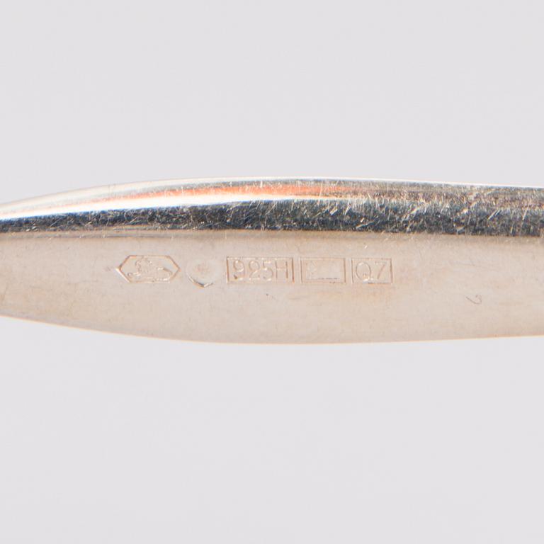 TAPIO WIRKKALA, KAFFESKEDAR, 12 st, sterling silver, "Tapio", Kultakeskus, Tavastehus 1969-70.