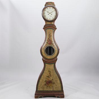 A Finnish 19th century long case clock.