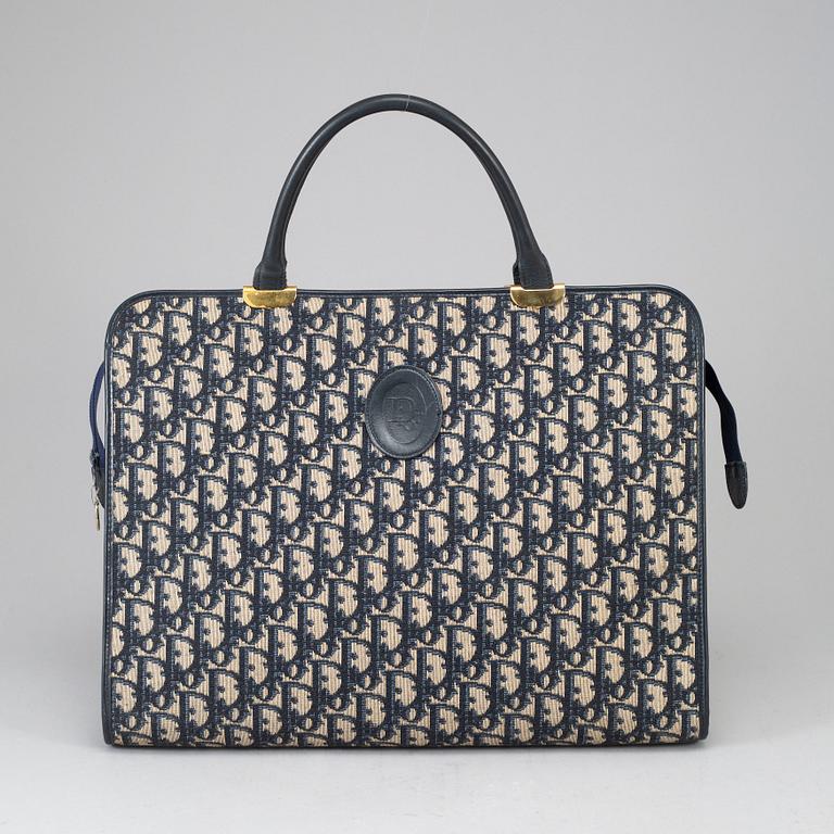 CHRISTIAN DIOR, a canvas bag.