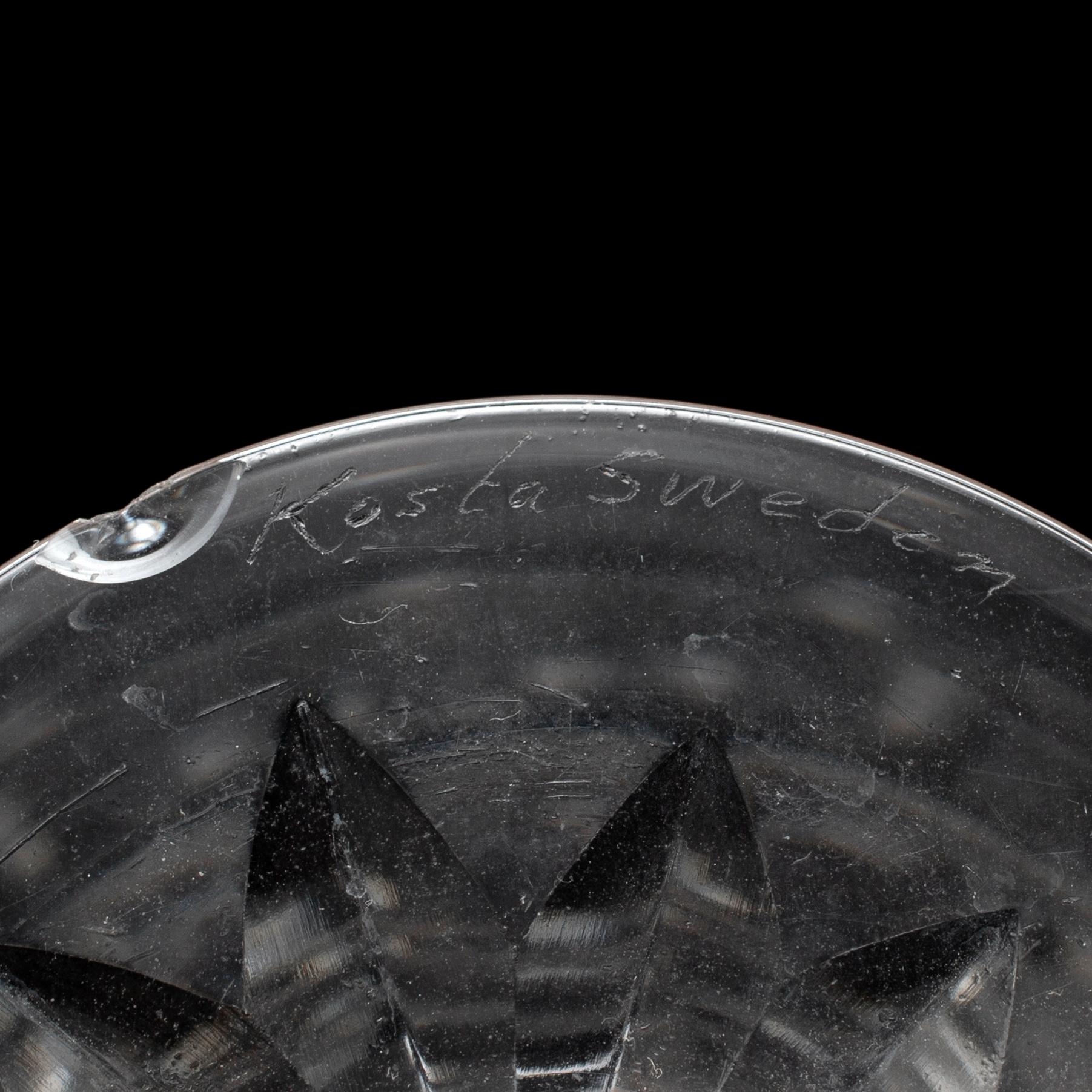 An 86 piece glass service, 20th century.