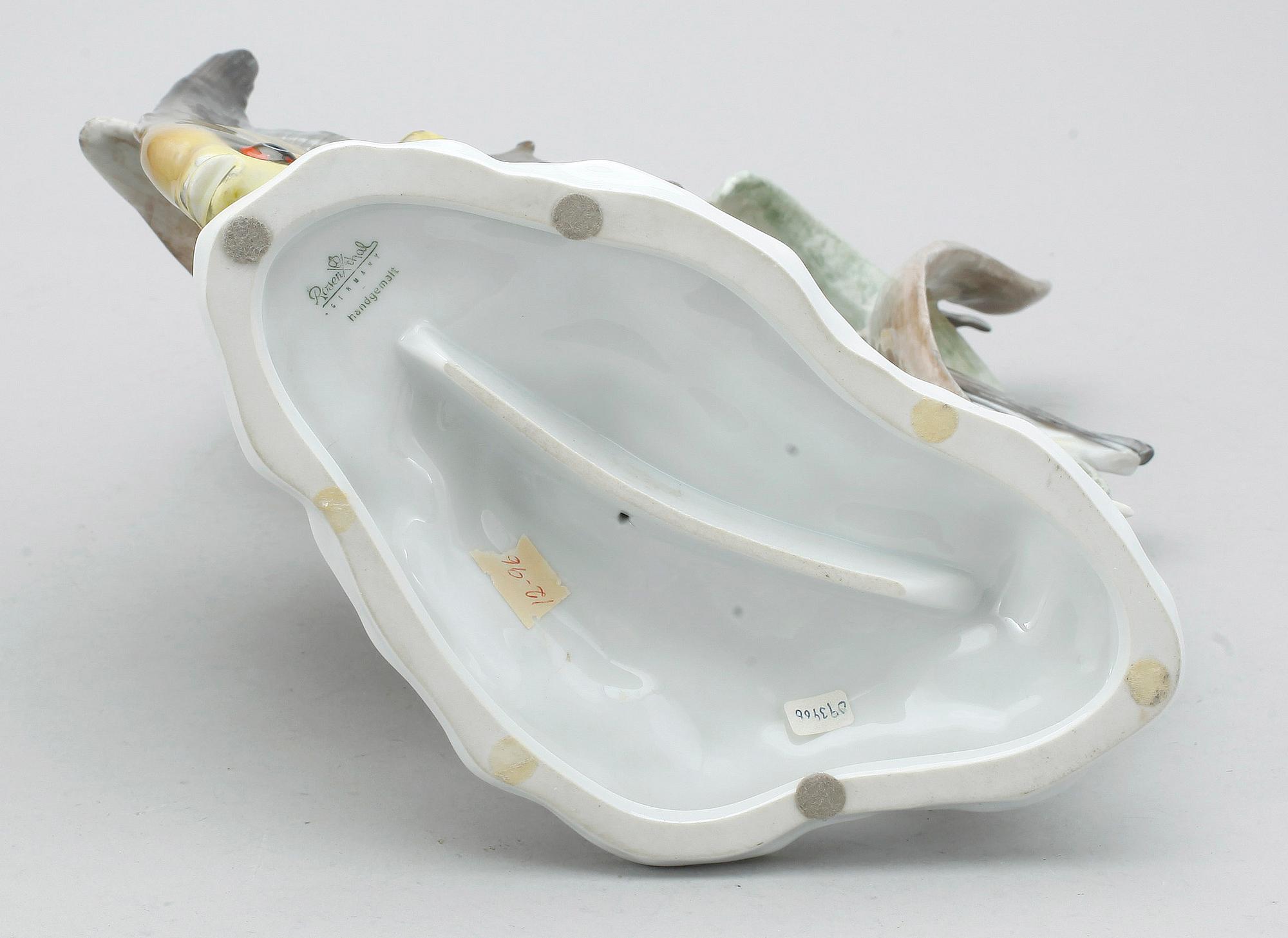 FIGURIN, porslin, Rosenthal, Danmark, 1900-talets slut.