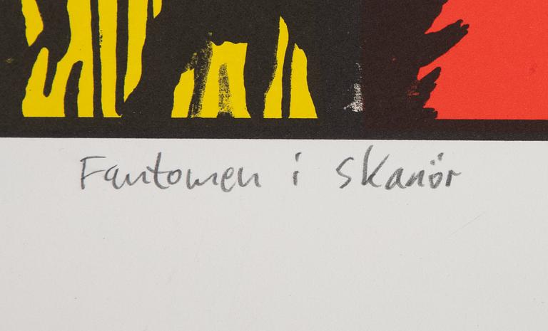 Carl Johan De Geer, "Fantomen i Skanör".