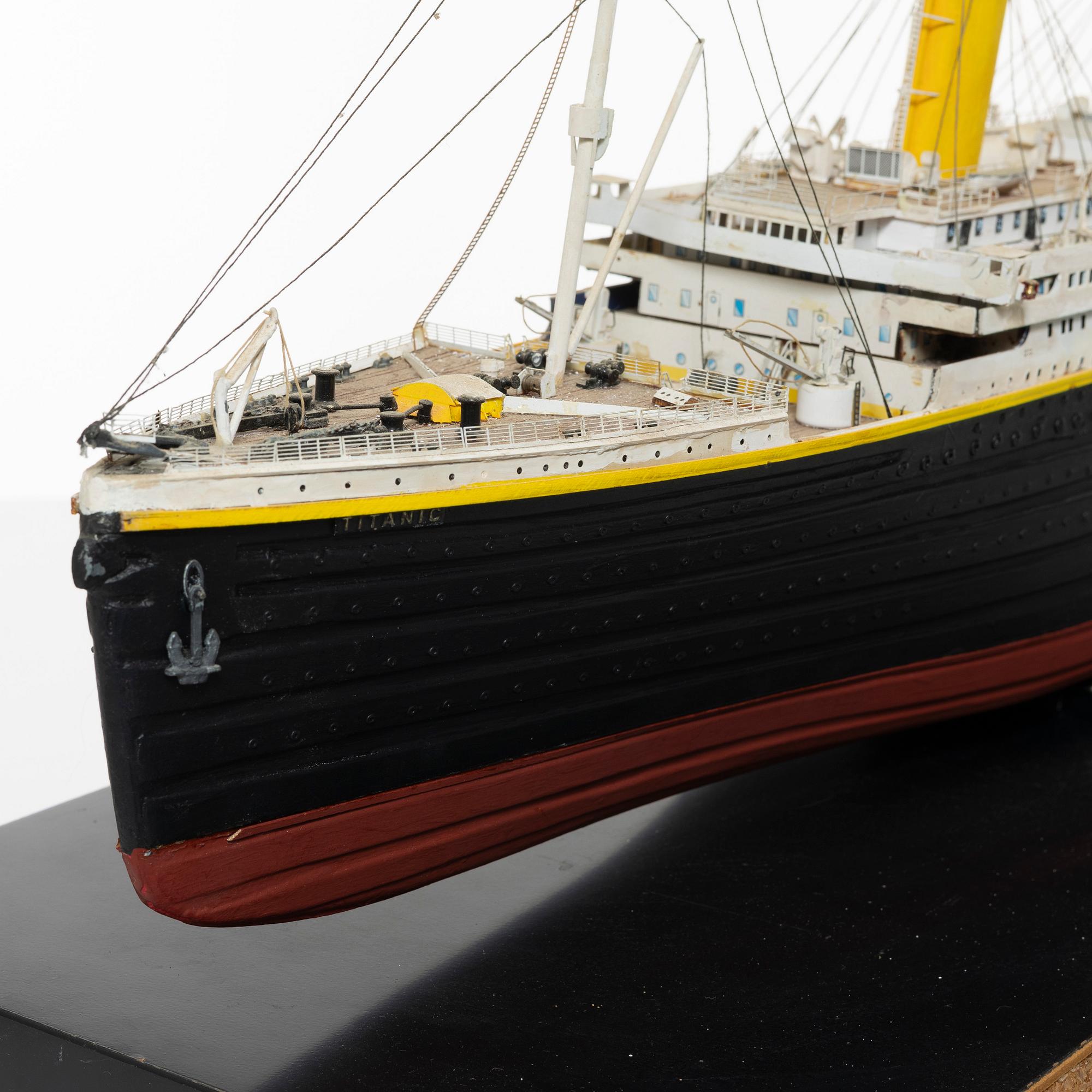 Ship model, "Titanic", 20th century.