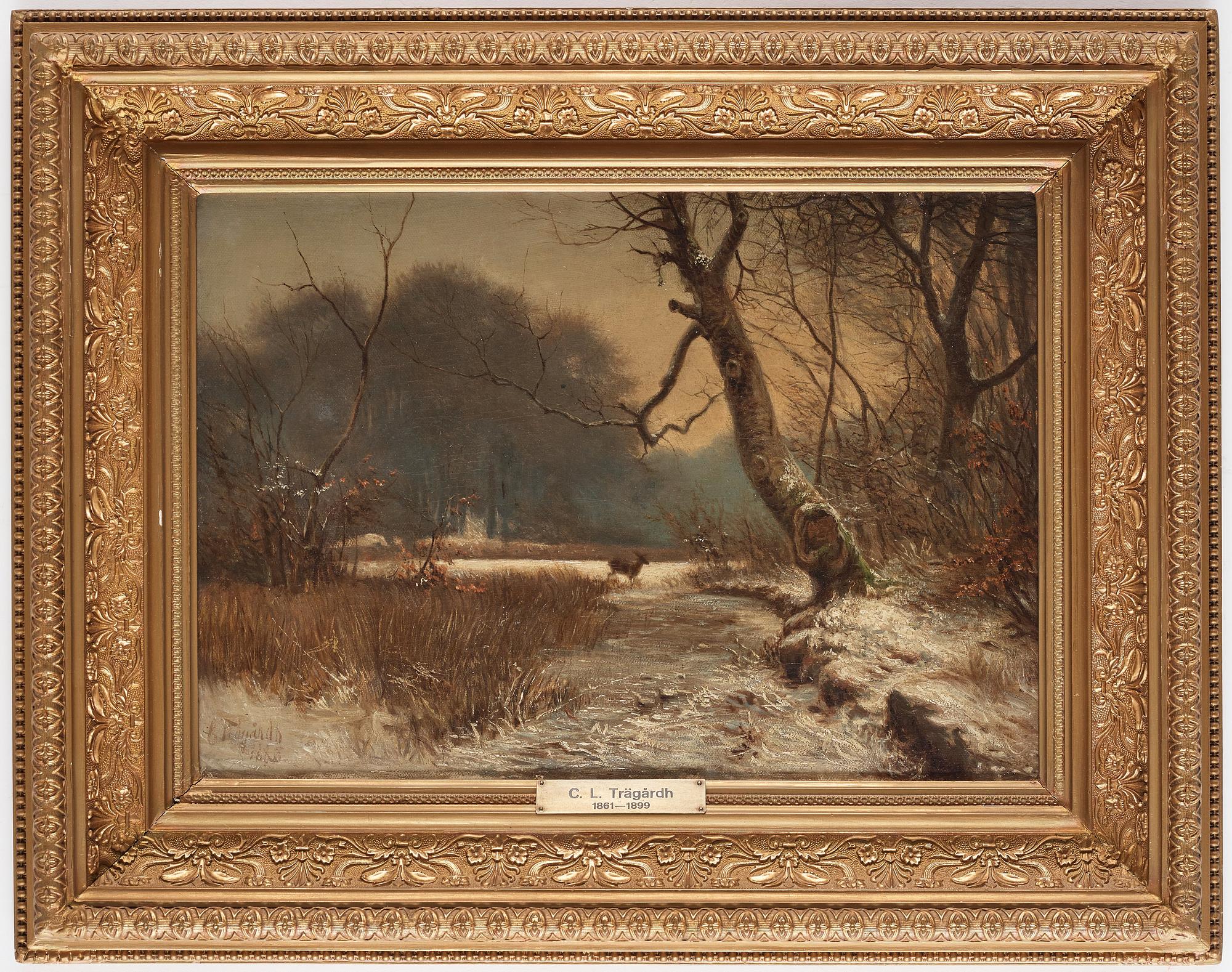 Carl Trägårdh, Winter landscape.