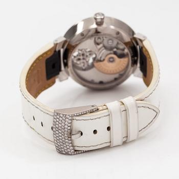 Louis Vuitton, Tambour Slim Tourbillon, wristwatch, 38 mm.